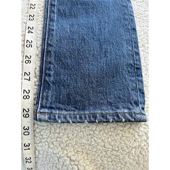 MADEWELL The Curvy Perfect Vintage Jean Blue Decatur Wash Tapered Leg Size 23 - Picture 10 of 11